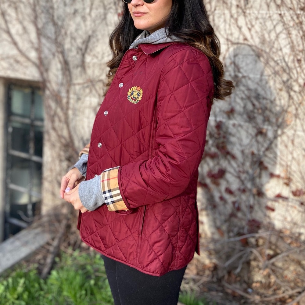 LIKE NEW | Burberry Diamond Quilted Jacket